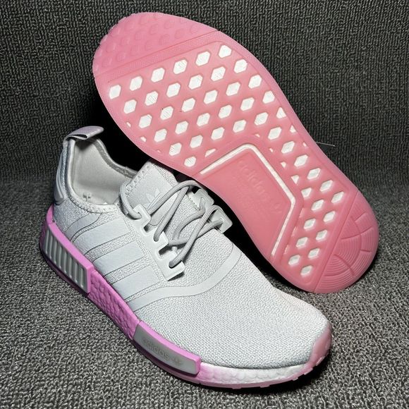 [GW9462] Adidas Originals NMD_R1 Women's Sneaker Grey/Pink *NEW* SIZE 9 - Picture 4 of 6